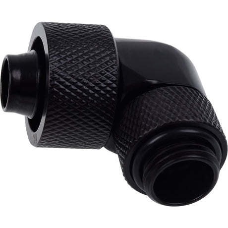 Alphacool Eiszapfen 16 10mm Klemmverschraubungsanschluss (schwarz, auf der Gewindeseite drehbar)
