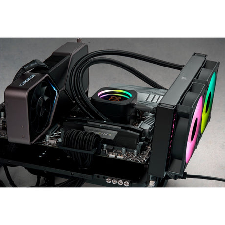 Corsair Vengeance 32 GB DDR5-5200 (2x 16 GB) RAM (schwarz, cmk32gx5m2b5200c40, xmp 3.0)