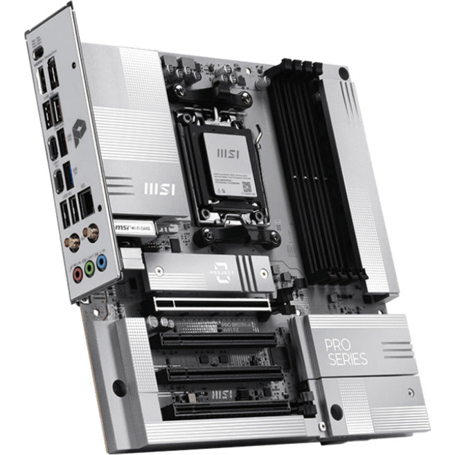 Msi pro b850m-a wifi pz socket am5 moederbord (raid, 5 gb-lan, wi-fi 7, bt, sound, at)