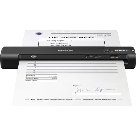 Epson Workforce ES-60W Feed-Scanner (Schwarz, Wi-Fi Direct, USB 2.0)