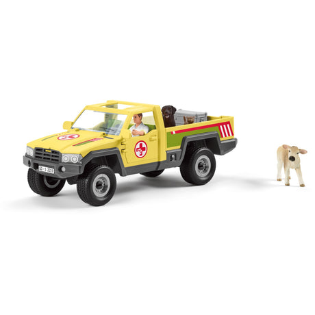 Schleich Farm World Spielfigurenset Tierarztbesuch auf dem Bauernhof