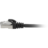 Sharkoon Cat.7a Netzwerkkabel (schwarz, 2 Meter, SFTP, RJ-45)