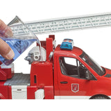 Bruder Fire Truck mit Leiter und Wasserpumpe +Licht und Schall
