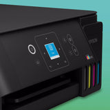 Epson ecotank et-2922 all-in-one inkjetprinter (zwart, scannen, kopiëren, wi-fi, inclusief tot 3 jaar inkt, c11cl63416)