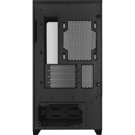 Asus prime ap202 midi tower behuizing (zwart | 2x usb-a | 1x usb-c | rgb | tempered glass)