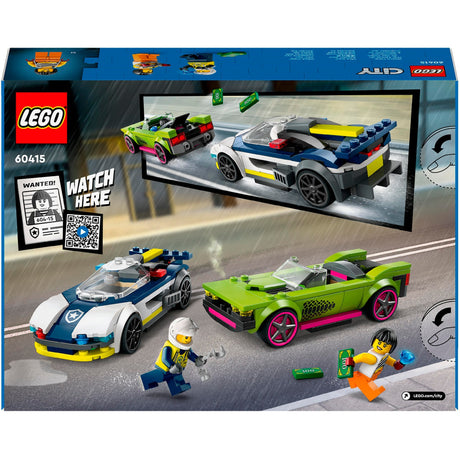 Lego Polizeiauto und rasante Verfolgungsjagd – 60415