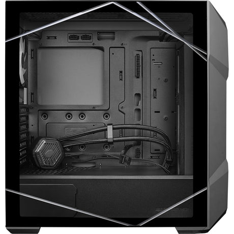 Cooler Master TD500 Max Midi-Tower-Gehäuse (Gunmetal | 2x USB-A | 1x USB-C | RGB | Gehärtetes Glas)