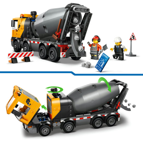 Lego City tolle Fahrzeuge 60478 Betonmischer
