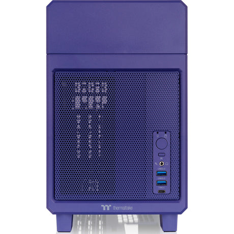 Thermaltake tr100 future dusk mini tower behuizing (paars | 2x usb-a | 1x usb-c)
