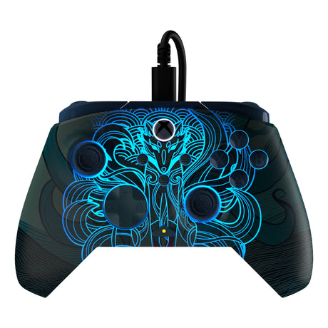Erweiterter kabelgebundener Turtle Beach Rematch-Controller (Blue Kitsune, Xbox Series X|S, Xbox One, PC)