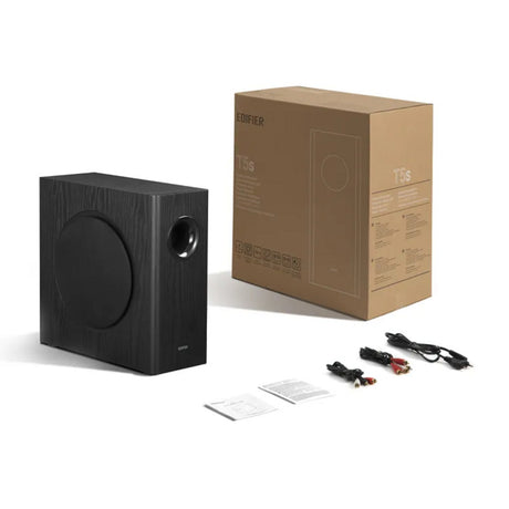 Edifier T5s aktiver Subwoofer-Lautsprecher (schwarz)