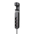 Neomounts DS22-840BL6 Tischsteckdose mit Klemme und USB-C- und USB-A-Anschlüssen – Schnelllade-Steckdosenleiste (schwarz)