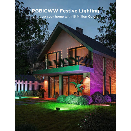 Govee Smart Ground Lighting Matter RGBWW – 4er-Pack für den Außenbereich