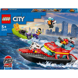 Lego City Feuerrettungsboot 60373