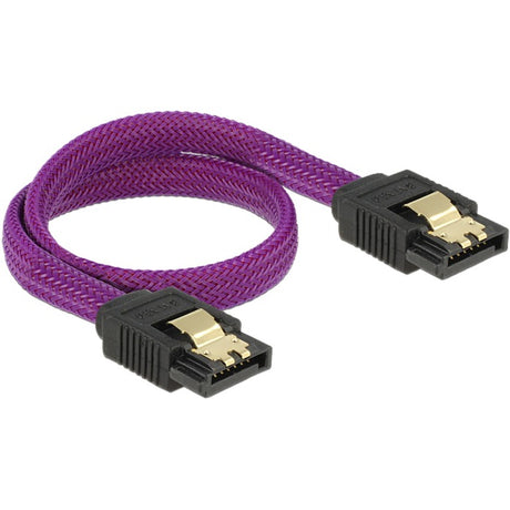 Delock SATA 6 GB s 30 cm violettes Kabel (lila)