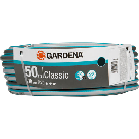 Gardena Classic-Schlauch 19 mm (3 4) (Grau-Türkis, 18025-20, 50 m)