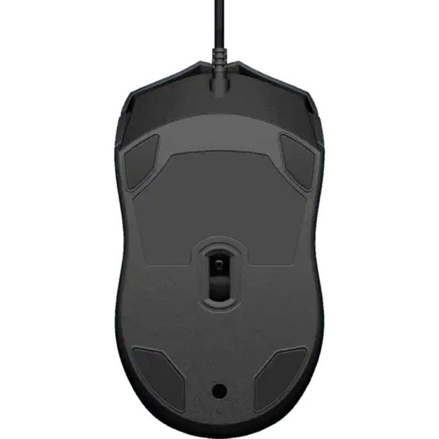 HP 100 Maus (schwarz, 1600 dpi)