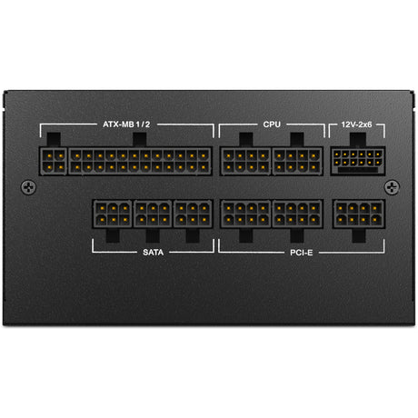 Sharkoon rebel p20 gen2 modulaire 850 watt voeding (zwart, 1x 12v-2x6, 3x pcie)