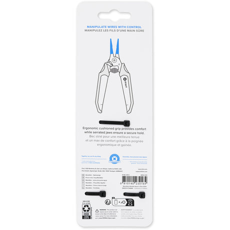 Ifixit Unterkiefer-Spitzzange Greifzange (schwarz blau)