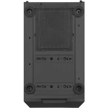 Silverstone sst-fah1mb-pro Midi-Tower-Gehäuse (schwarz | 3x USB-A | RGB | gehärtetes Glas)
