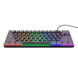 Trust Trust GXT 867 Acira 60 % mechanische Mini-Gaming-Tastatur