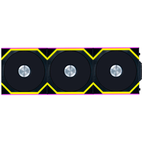 Lian Li Uni Fan SL120 Wireless RGB Gehäuselüfter (schwarz, 3 Stück, 120 x 124,5 x 28 mm, PWM)