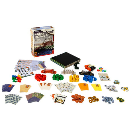 999Games 999 Games Das weiße Schloss von Himeji Brettspiel (niederländisch, 1 – 4 Spieler, 80 Minuten, ab 12 Jahren)