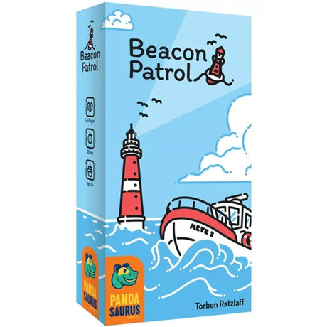 Pandasaurus-Spiele Beacon Patrol – Brettspiel – kooperatives und Solospiel – Englisch