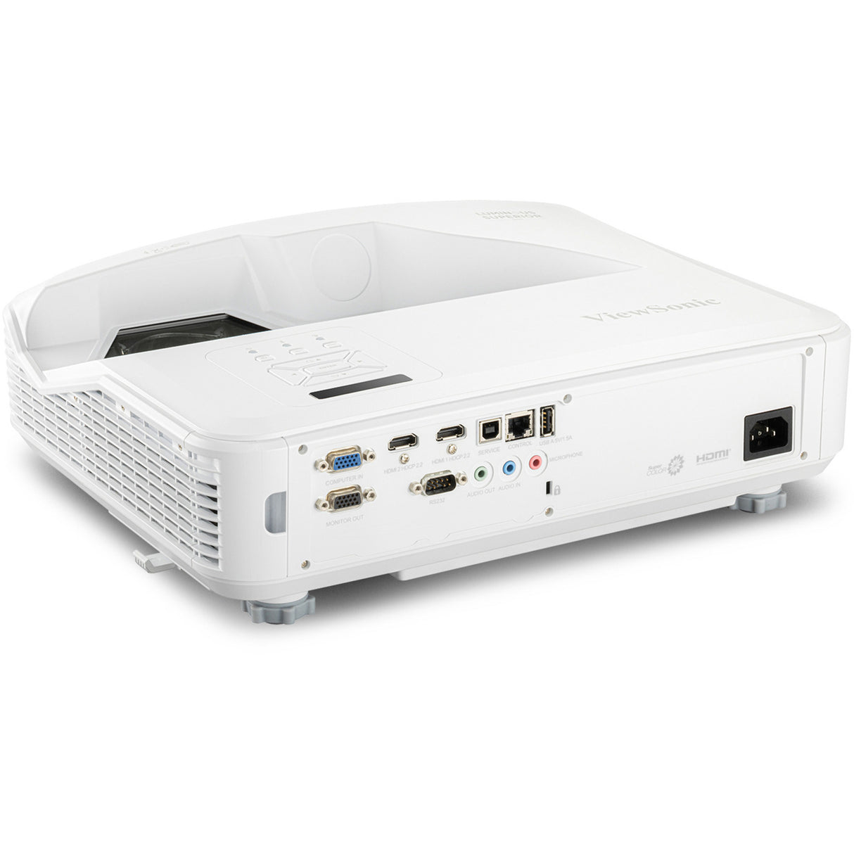 Viewsonic ls832wu Wuxga Ultra-Kurzdistanz-Laserprojektor (weiß, 5000 Ansi-Lumen)