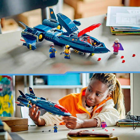 Lego Marvel – X-Men X-Jet Konstruktionsspielzeug (76281)