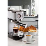 Ariete Moderna Espresso Slim 1381 14 Espressomaschine (weiß)