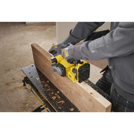 Stanley Fatmax V20 18 V bürstenloser Elektrohobel (schwarz gelb, Akku und Ladegerät nicht im Lieferumfang enthalten)