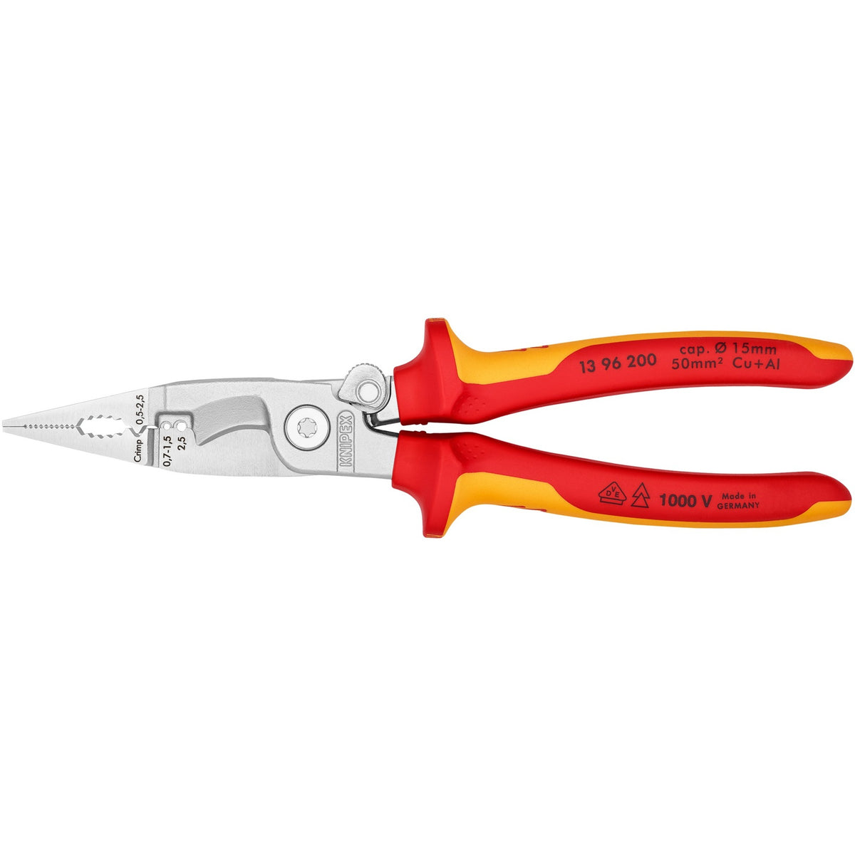 Knipex Elektroinstallationszange VDE 1396200