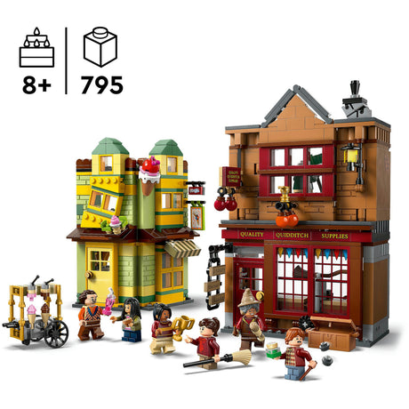 Lego Harry Potter Sprühverbände Set Quidditchpalast und Eisdiele – 76452