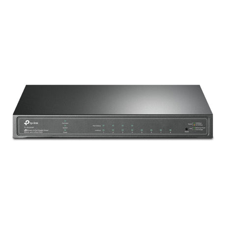 Tp-Link Omada SG2008P 8-Port Gigabit Jetstream Smart Switch (Schwarz, 4x PoE+)