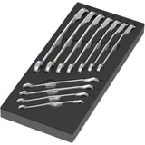 Wera 9733 Schaumstoffeinlage mit 6001 Jokerschalter-Set 1, 11-teiliger Schraubenschlüssel (schwarzgrau)