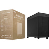 Asus prime ap303 - mesh panel midi tower behuizing (zwart | 2x usb-a | 1x usb-c)