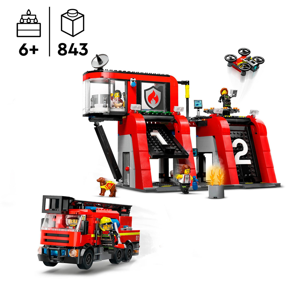Lego Lego City 60414 Duft und Feuer