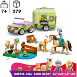 Lego Friends 42695 Anhänger und Pferd und Fohlen