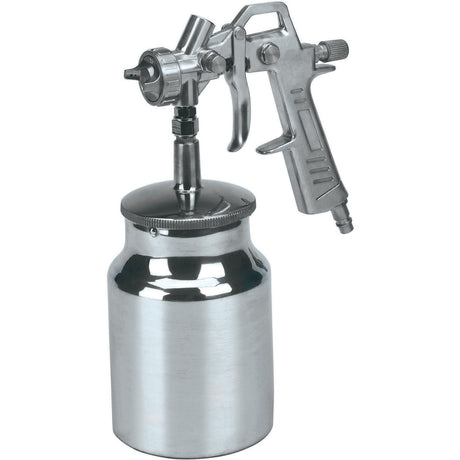 Einhell -Lack -Sprühpistole mit Saugnapfbecher