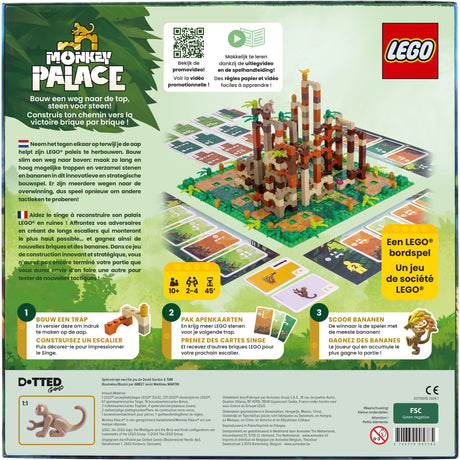 Lego-Affenpalast-Brettspiel