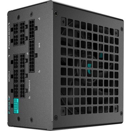 Deepcool gamerstorm pq1200g 1200 watt voeding (zwart, 1x 12v-2x6)