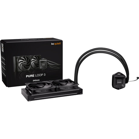 Ruhig sein! Pure Loop 3 240 Wasserkühlung (schwarz, PWM)