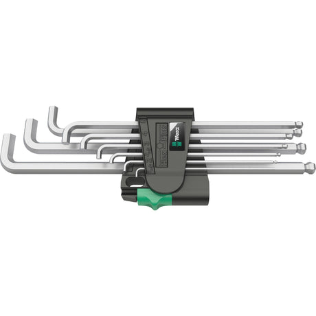 Wera Innensechskantschlüsselsatz 950 9 Sechskant-Plus 4 (Chrom, 9-teilig)
