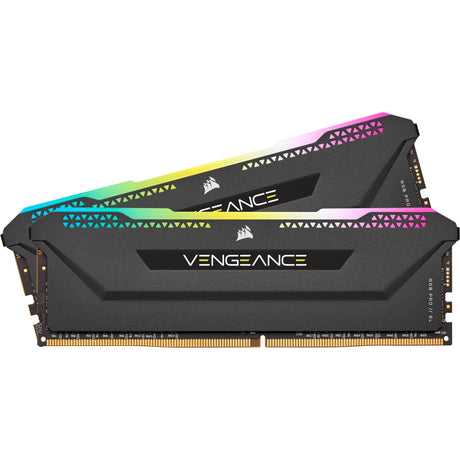 Corsair 32 GB DDR4-3200 (2x 16 GB) RAM-Kit (schwarz, CMH32Gx4M2Z3200C16, Vengeance RGB Pro SL, XMP 2.0, AMD Ryzen Optimized)
