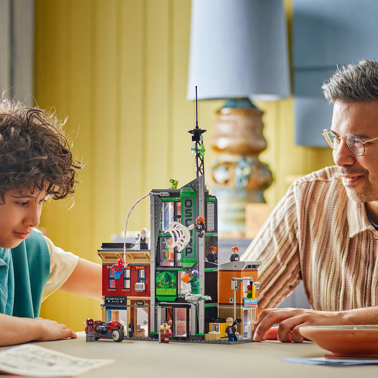 Lego Superhelden Marvel 76324 Spider-Man vs. Oscorp