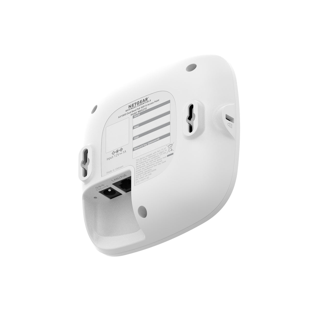 Netgear Wax210 WiFi 6 Ax1800 Dualband Access Point mit Mu