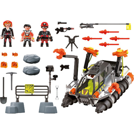 Playmobil Dino Rise – Comet Corp. Abbruchbohrmaschine, Bauspielzeug (70927)