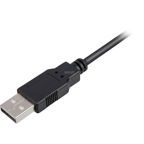 Sharkoon USB 2.0 Verlängerungskabel (schwarz, 3 Meter, doppelte Abschirmung)