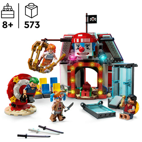 Lego® einteiliges Zirkuszelt aus dem Bauset „Buggy der Clown“ – 75637